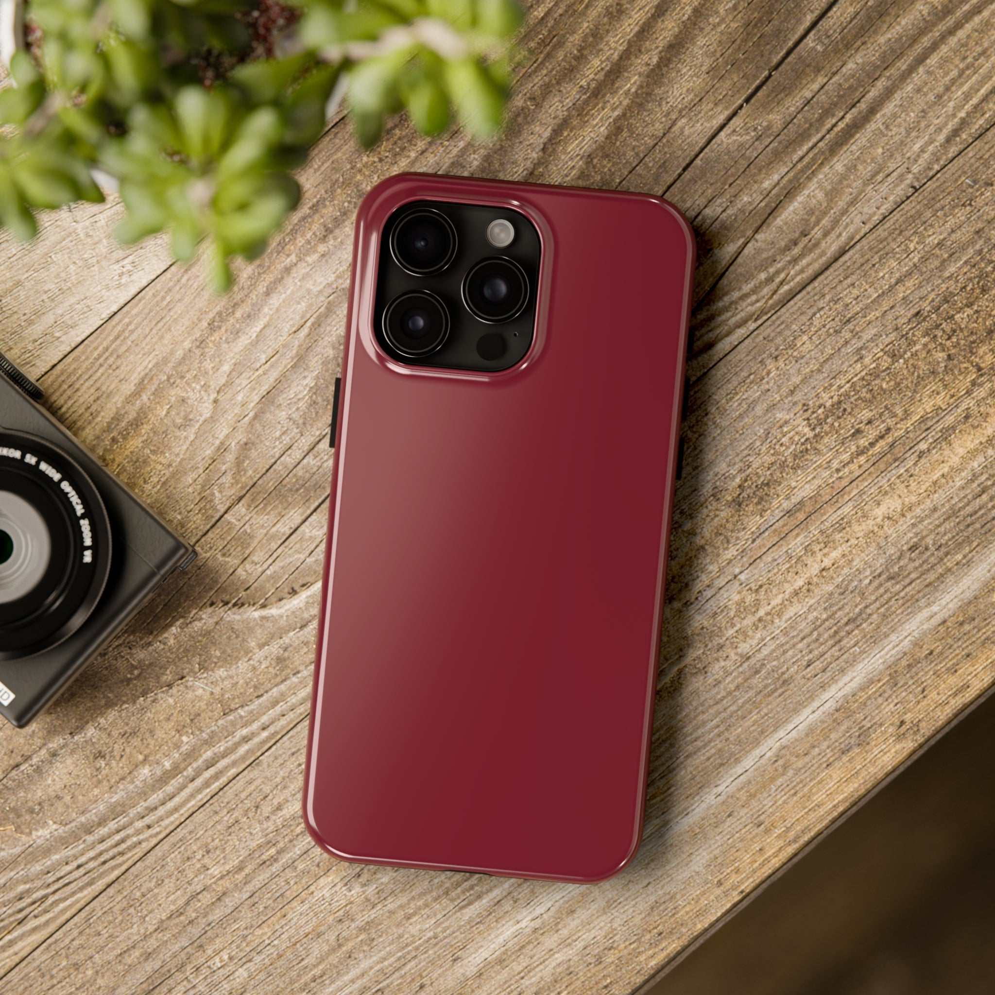 Burgundy Phone Case Burgundy Phone Case