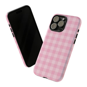 Plaid Perfection Phone Case - Pink - Design C