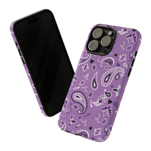 Paisley Pop Phone Case - Purple