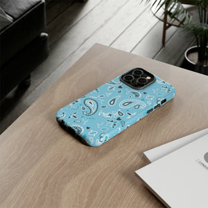 Paisley Pop Phone Case - Teal