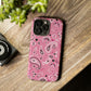 Paisley Pop Phone Case - Pink