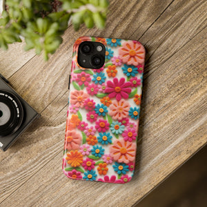 Felt Florals Phone Cases - Design C