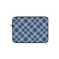 Plaid Perfection Laptop Sleeve - Midnight Blue