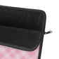 Pink Plaid Laptop Sleeve