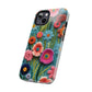 Felt Floral Phone Cases - Design A