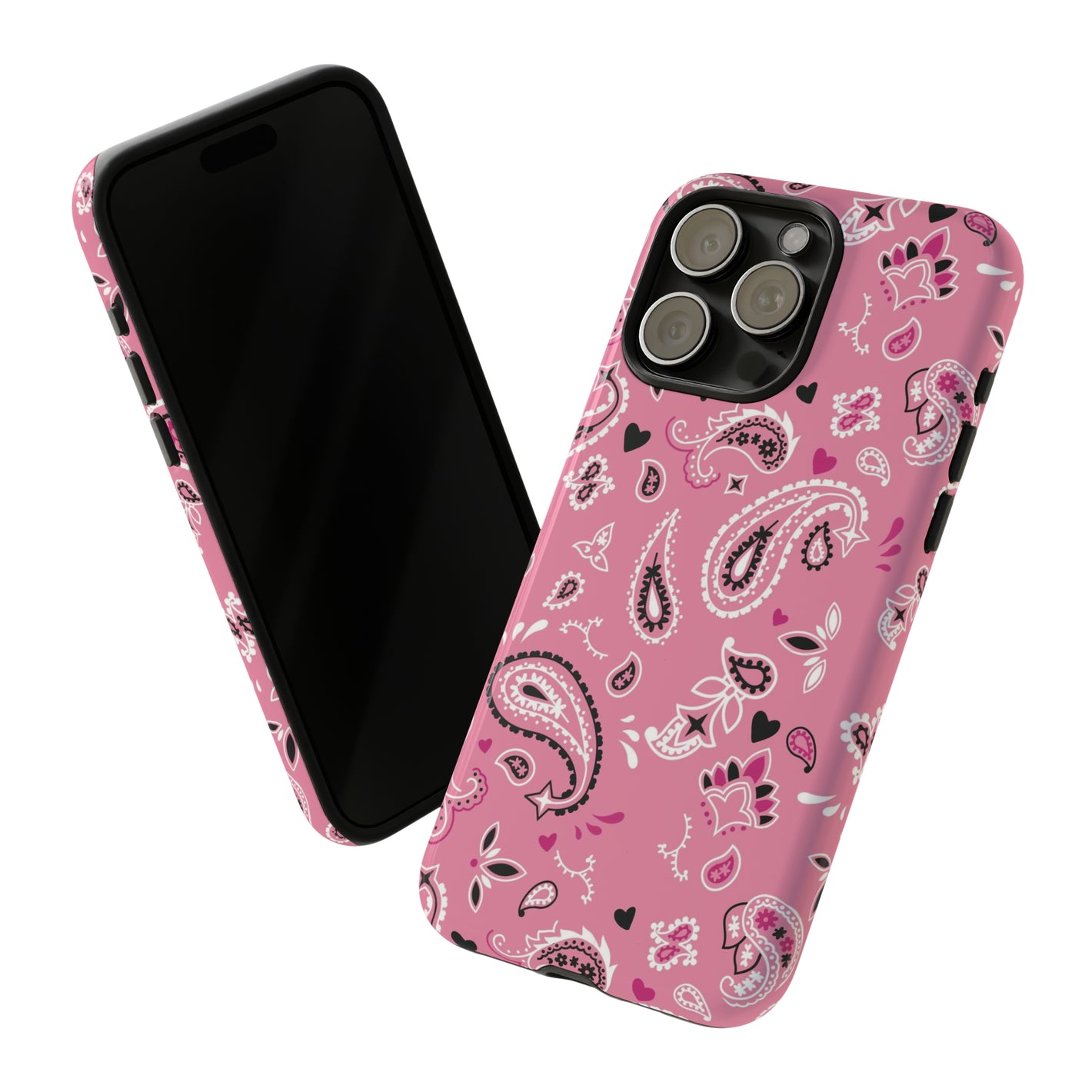 Paisley Pop Phone Case - Pink